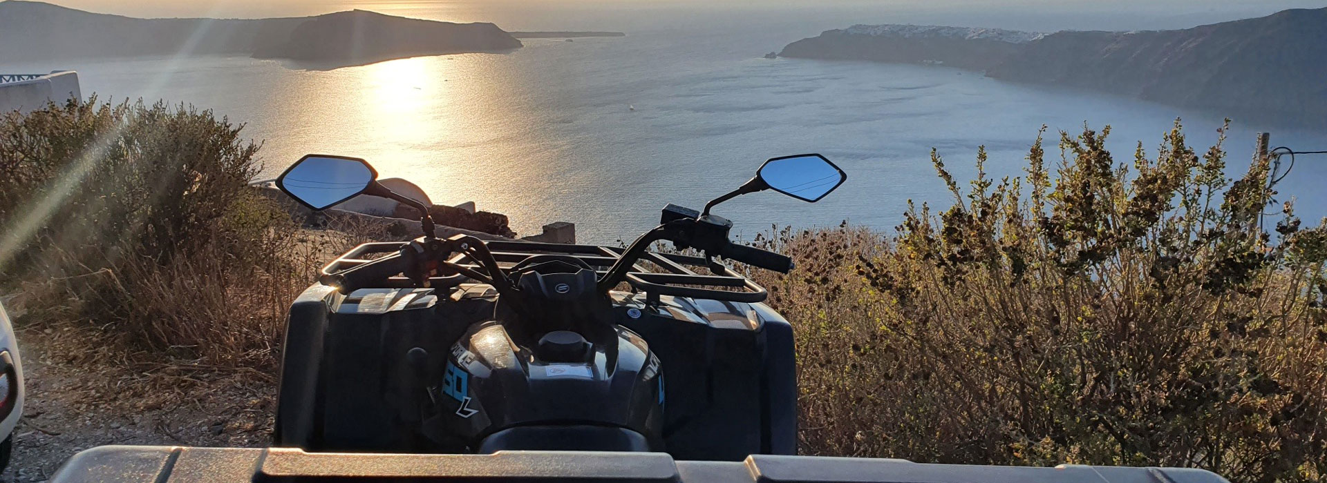 Best Places to Visit with an ATV in Santorini