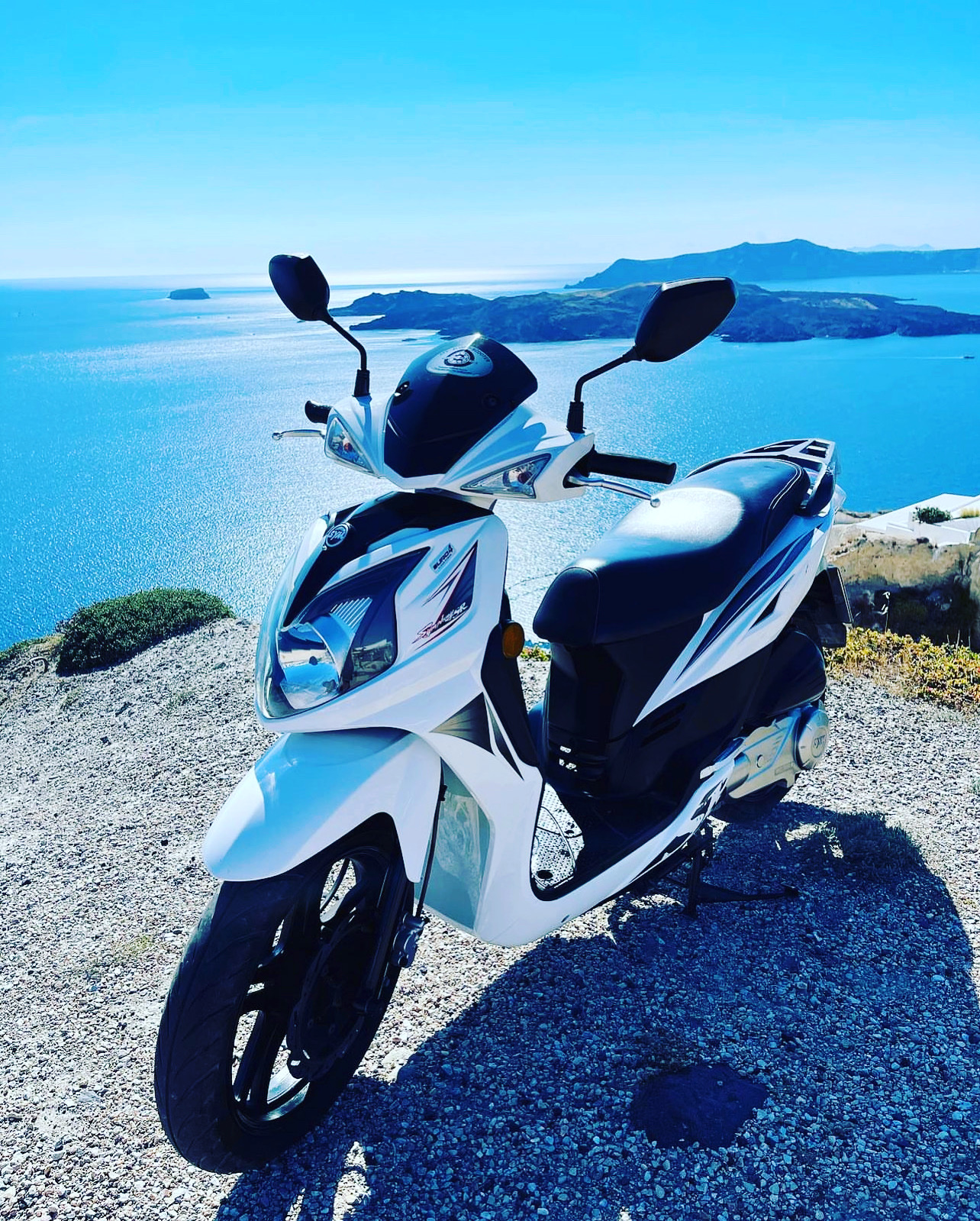 Why Rent a Scooter in Santorini?
