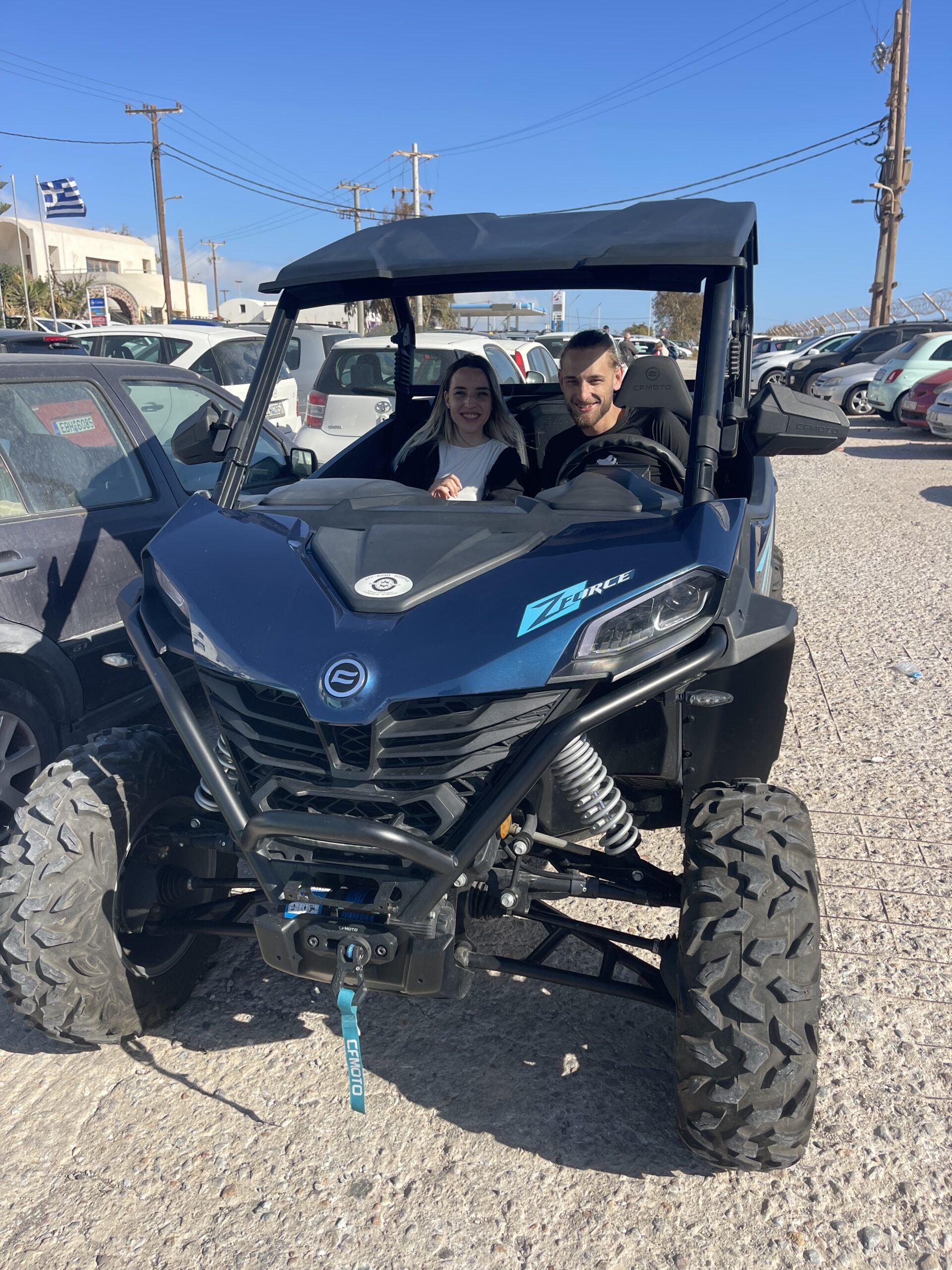Buggy rental in Santorini for couples and families